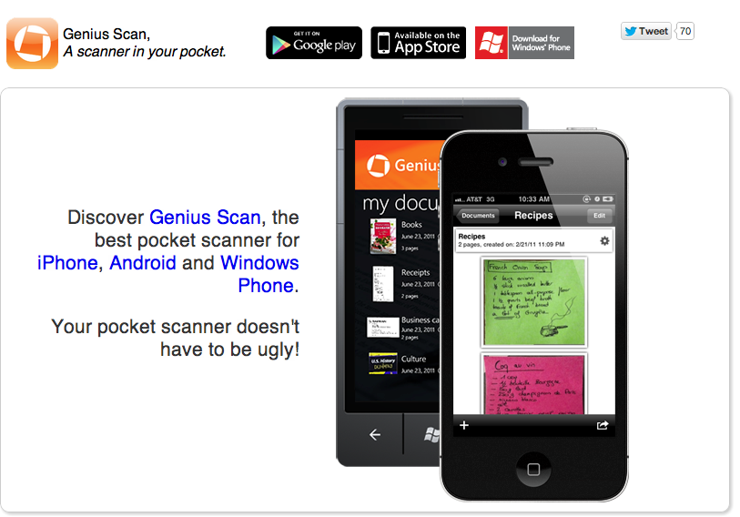 Scansioni in mobilità dall’iPhone con Genius Scan